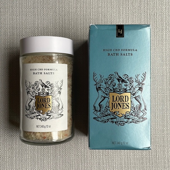 lord jones Bath & Body Lord Jones Bath Salts 2 Oz Glass Bottle